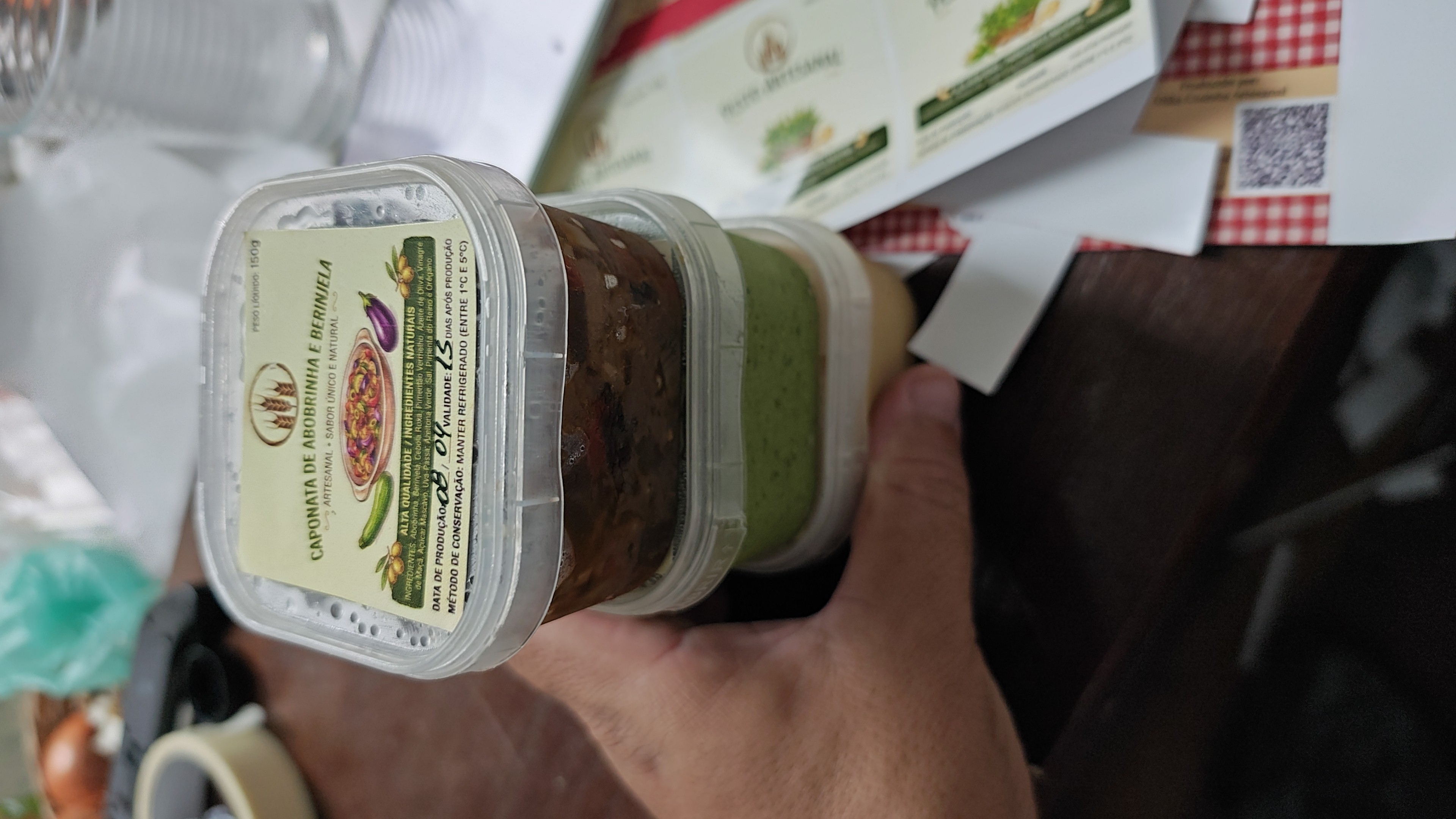 Caponata de abobrinha e berinjela