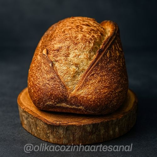 Pão rústico tradicional