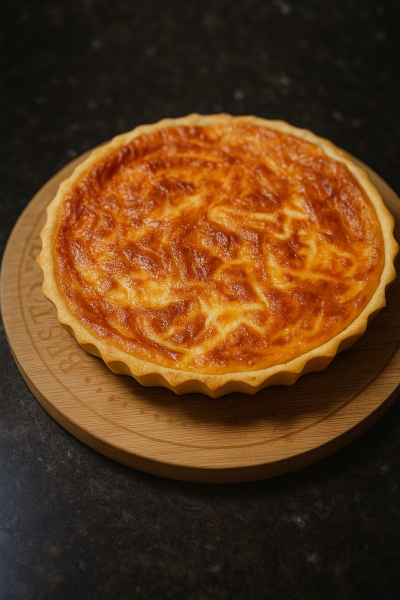 Quiche 4 queijos